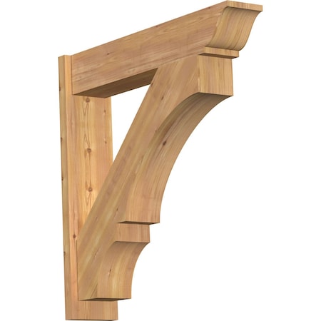 Ekena Millwork Balboa Traditional Smooth Outlooker, Western Red Cedar, 7 1/2"W x 36"D x 36"H OUT08X36X36BOA01SWR